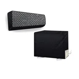 The Furnishing Tree Split AC Cover Set of Indoor and Outdoor Unit Used for 1.5 Ton Amazon Basics AB-image-20