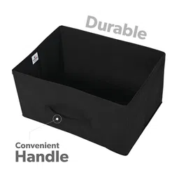 Aura Black Set of 1 Regular Drawer Organiser Organisers image 2