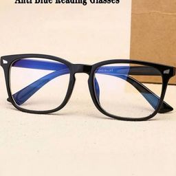 Arzonai Unisex Clear Lens & Black Square Sunglasses with-picture-30