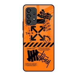 QRIOH Typography Printed Samsung Galaxy A53 5G Back Case Mobile Accessories-image-82