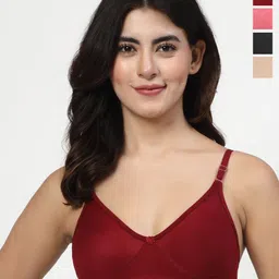 LILY Pack Of 4 Full Coverage T-shirt Bra-24