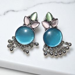 Jolly Faces Contemporary Studs Earrings-36