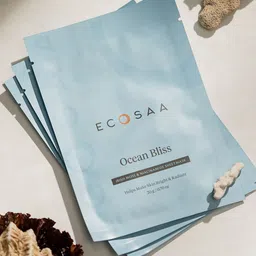 ECOSAA Ocean Bliss Sheet Mask With Niacinamide For Hydration - 20 g-5