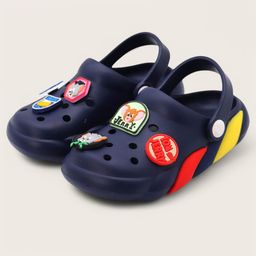 Svaar Unisex Kids Embellished Rubber Clogs-37