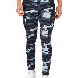 GOTO Men Printed Ankle Length Rapid-Dry Tights-image-26