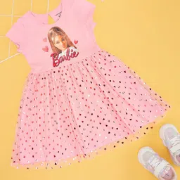Pantaloons Junior Girls Pure cotton Fit & Flare Dress-22