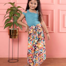 BEBE UNICORN Girls Top with Palazzos-10