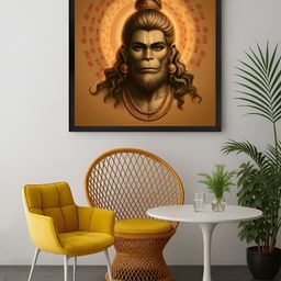 999Store Brown & Black 1 Piece Canvas Religious Wall Paintings-image-83