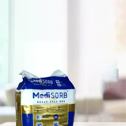 Medisorb Unisex Set Of 5 Adult Pull Ups Diapers - XL 10Pcs Each-23