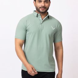 BUFFARO Men Polo Collar T-shirt-image-99