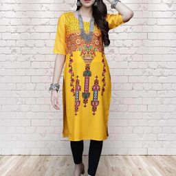 Ethnic basket Women Multicoloured Kurtas-picture-24