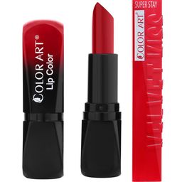 Color Art Set Of 2 Bullet & Liquid Lipstick- 4 g Each- C65 Blood Red & Velvet Red 285-image-85