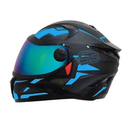Steelbird SBH-17 Robot Terminator Printed Full Face Scratch Resistant Riding Helmet-picture-7