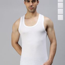 CAVENDERS Men Pack Of 5 Pure Cotton Undershirt Vests White Premium quality Dno-v127st-image-28