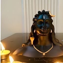 Navyaksh Gold-Toned Religious Figurine Showpiece-image-41
