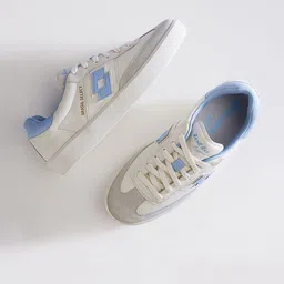 Lotto Brasil Select OG Women Colourblocked Leather Sneakers-14