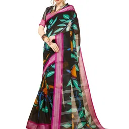 KALINI Ethnic Motifs Printed Saree-image-53