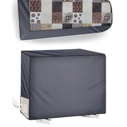 The Furnishing Tree Split AC Cover Set of Indoor and Outdoor Unit Used for 1 Ton Bluestar QBTU Comp-image-82