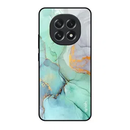 QRIOH Green Marble Glass Oppo F29 5G Back Case Mobile Accessories-image-20