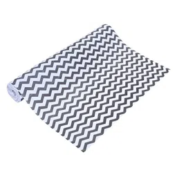 Kuber Industries Black Set of 1 Regular Shelf Liner Organisers-35