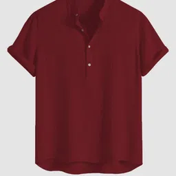 SZN Men Henley Neck Pockets T-shirt-picture-1