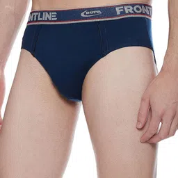 Rupa Frontline Pack Of 3 Assorted Basic Briefs Frontline-Expando-Plain-3 image 2
