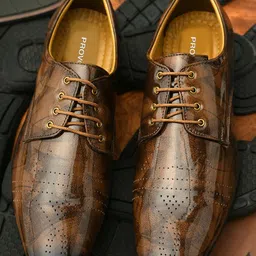 Provogue Men Lace Up Derbys Formal Shoes-picture-9