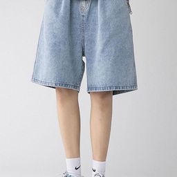 StyleCast Men Loose Fit Denim Shorts-image-97