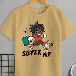 Dagcros Boys Beige Tshirts-image-34