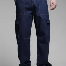 Jack & Jones Men Clean Look High-Rise Slouchy Fit Jeans-picture-44