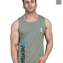 SLOWLORIS Men Typography 2 Applique Slim Fit T-shirt-image-23