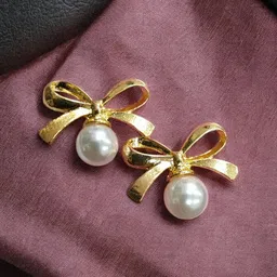 YouBella Gold-Plated Artificial Beaded Contemporary Studs-image-98
