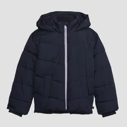 GAP Girls Relaxed Fit Puffer Jacket With Slip Pockets-image-53