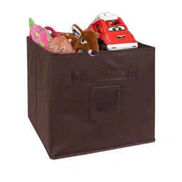 prettykrafts Brown Multi Utility Storage Organiser With Handle-image-64