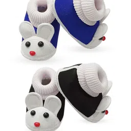 TARUN CHILDCARE Kids Pack Of 2 Cotton Booties-50