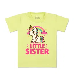 arvesa Little Sister Printed Kids Tshirt-picture-10