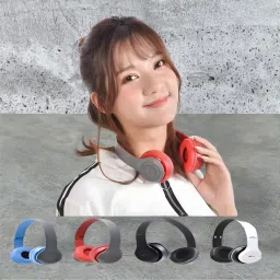 HD Audio Bluetooth Headphones with Foldable Design and Flexible Gaming Mic_YC Bluetooth & Wired Headset-image-51