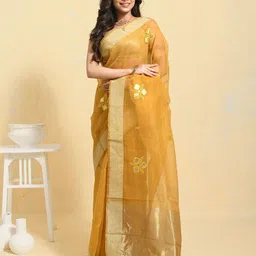 Rupeshwari Embellished Organza Saree-picture-28