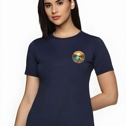 TRENDSATTIRE Women Graphic Printed Regular Fit Round Neck T-shirt-image-66