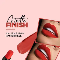 Inshine Absolute Matte No Transfer Lipstick - Ruby Red - 402 image 3