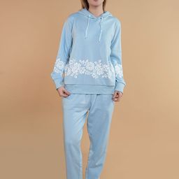She N She Graphic Floral Printed Hoodie & Trousers Co-Ord Set-picture-41