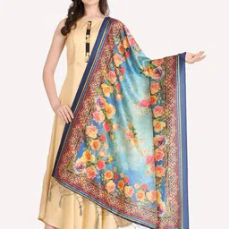 Kaizen TEXO FAB Ethnic Motifs Printed Dupatta image 1