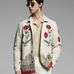 Jack & Jones Men Floral Opaque Printed Casual Shirt-picture-15