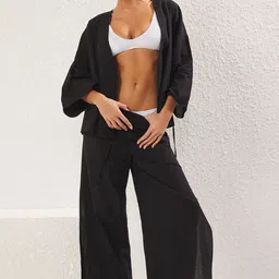 Trendyol V-Neck Top With Trousers Co-Ords-picture-22