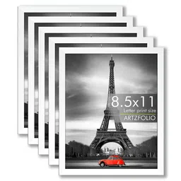 ArtzFolio White 5 to 7 Pieces Wood Wall Photo Frames-image-37