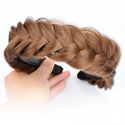 MEGARICH Women Hair Plaited Hairband-image-24