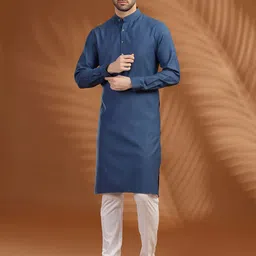 Modi Kurta Men Solid Daily Straight Kurta-picture-46