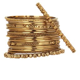 JDX Set Of 18 Gold-Plated Bangles-11