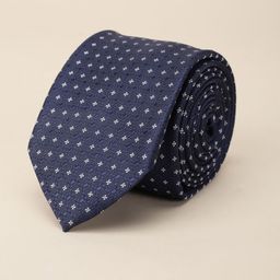 Louis Philippe Men Woven Design Broad Tie-image-89