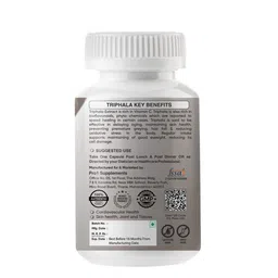 Pro1 Supplements Triphala Capsules For Digestion - 60 Capsules image 3
